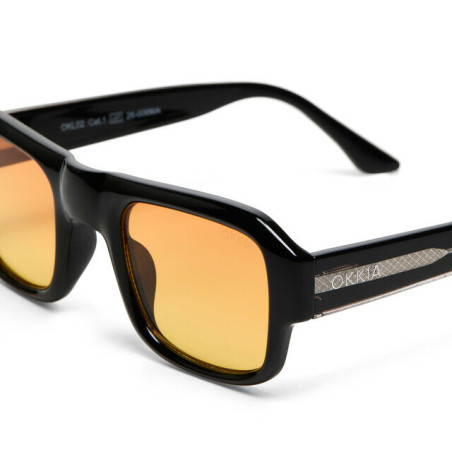 Lunettes de Soleil OKKIA CLUB - Stromboli Black OKL02BY – esprit casual chic et design facile à porter