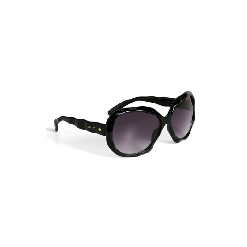 Lunettes de Soleil Seletti x OKKIA California Black – OKS05BB – style oversize iconique et élégance contemporaine au quotidien