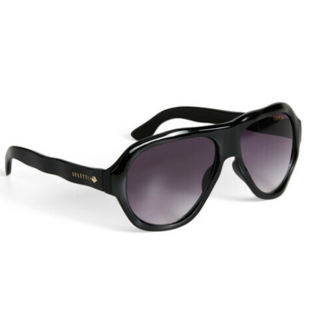 Lunettes de Soleil Seletti x OKKIA - Florida Black OKS04BB – style italien tendance et confort visuel sous le soleil