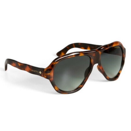 Lunettes de Soleil Seletti x OKKIA - Florida Havana OKS04CHG – style italien tendance et confort visuel sous le soleil