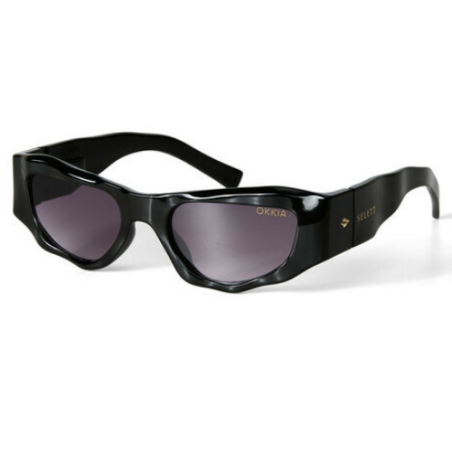 Lunettes de Soleil Seletti x OKKIA - Colorado Black OKS03BB – style italien audacieux et confort visuel sous le soleil