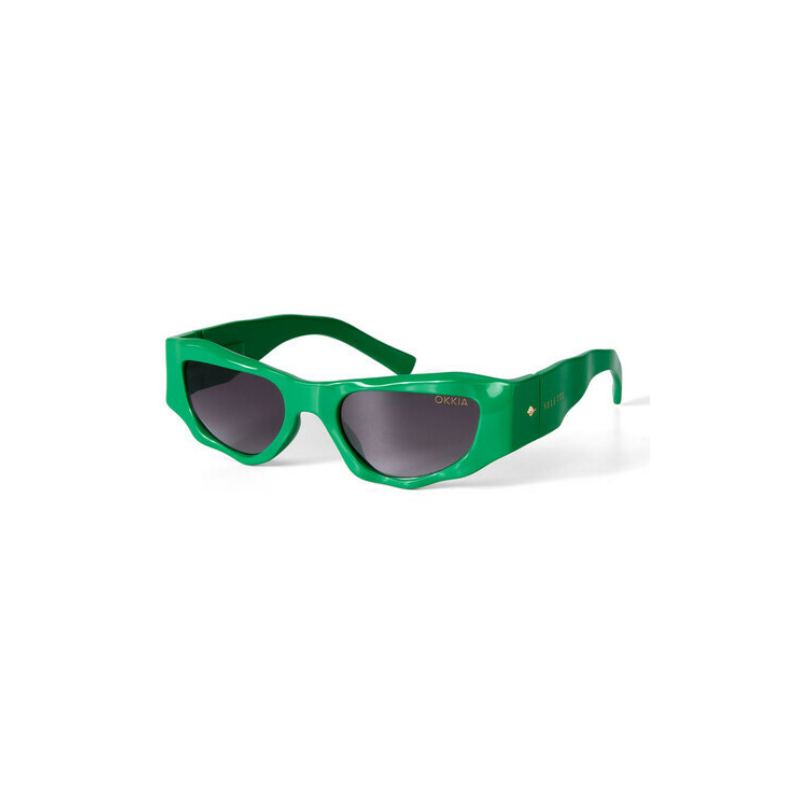 Lunettes de Soleil Seletti x OKKIA - Colorado Green OKS03GR – style italien audacieux et confort visuel sous le soleil