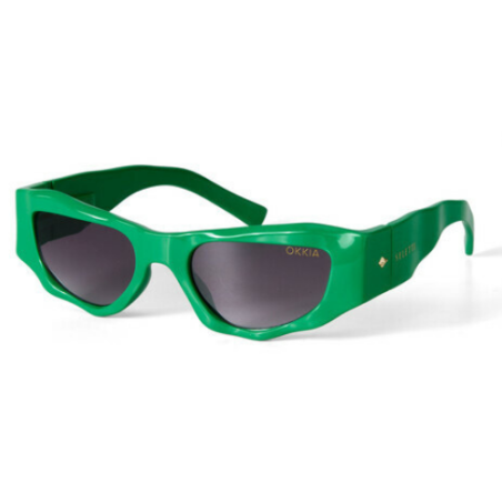 Lunettes de Soleil Seletti x OKKIA - Colorado Green OKS03GR – style italien audacieux et confort visuel sous le soleil