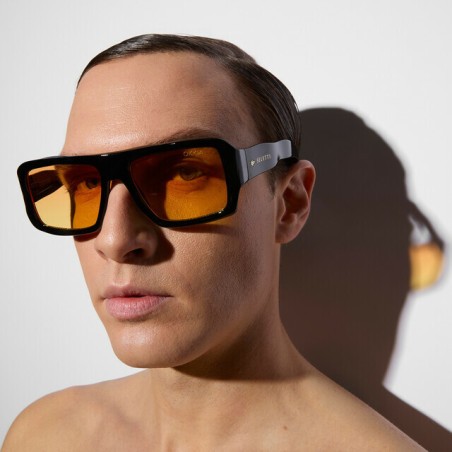 Lunettes de Soleil Seletti x OKKIA - Kansas Black OKS01BY – allure distinctive, confort durable et style intemporel