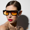 Lunettes de Soleil Seletti x OKKIA - Kansas Black OKS01BY – allure distinctive, confort durable et style intemporel