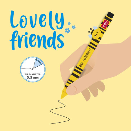 Stylo Lovely Friends Legami CPP00 – une écriture fluide, un compagnon attachant et une touche de bonne humeur à chaque mot