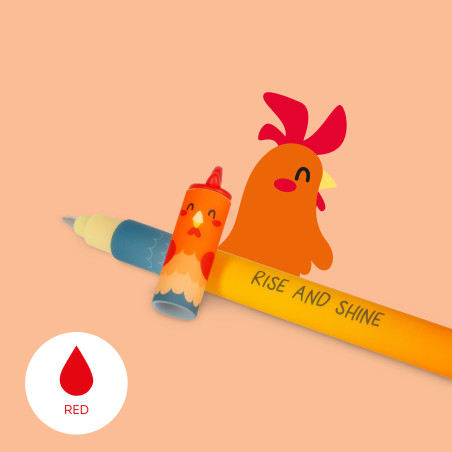 Pack 4 Stylo Erasable Legami EPSET0011 – écriture fluide, correction instantanée et design irrésistiblement ludique