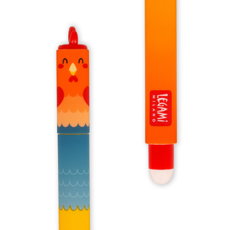 Pack 4 Stylo Erasable Legami EPSET0011 – écriture fluide, correction instantanée et design irrésistiblement ludique