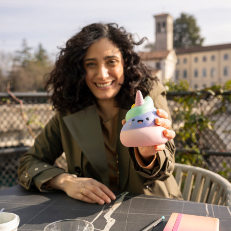 Anti-Stress Squeezies Legami – texture moelleuse, effet relaxant et design décalé pour décompresser avec style au quotidien.