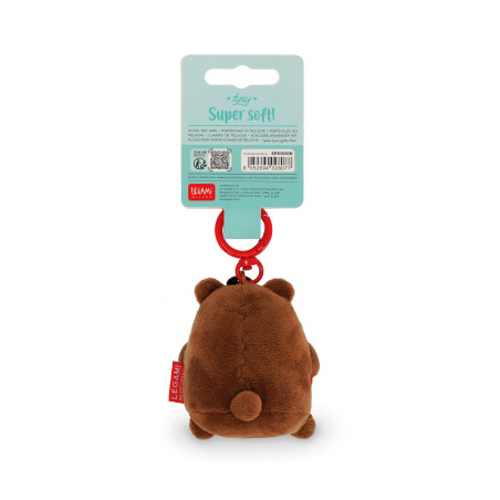 Super Soft Porte-Clef Peluche Legami SPK00 – douceur irrésistible, compagnon attachant et style kawaii à emporter partout