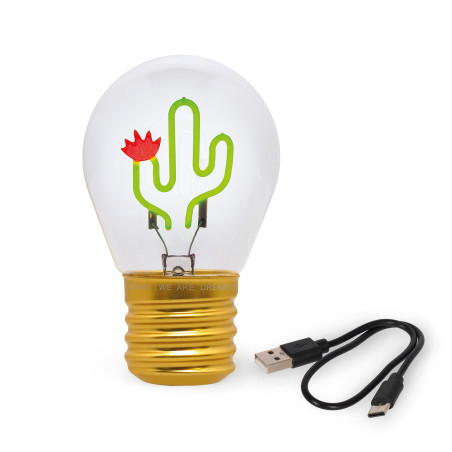 Ampoule Bulb Fiction Legami CLB00 – lumière douce, décoration originale et design créatif qui illuminent chaque intérieur