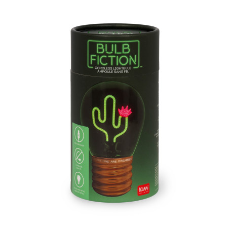 Ampoule Bulb Fiction Legami CLB00 – lumière douce, décoration originale et design créatif qui illuminent chaque intérieur