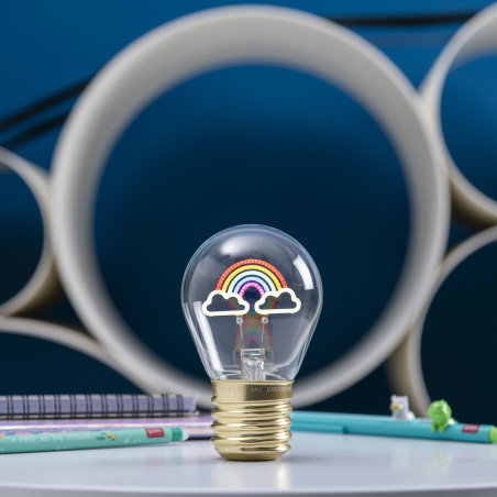 Ampoule Bulb Fiction Legami CLB00 – lumière douce, décoration originale et design créatif qui illuminent chaque intérieur