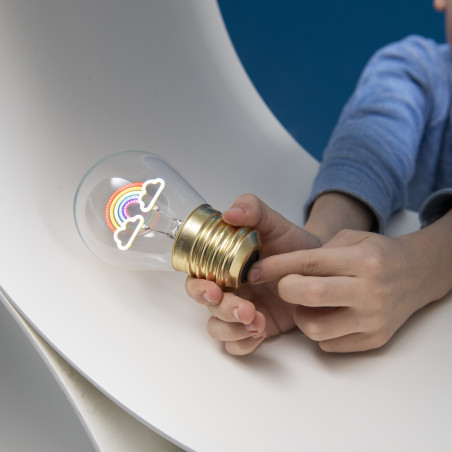Ampoule Bulb Fiction Legami CLB00 – lumière douce, décoration originale et design créatif qui illuminent chaque intérieur