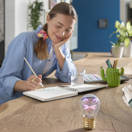 Ampoule Bulb Fiction Legami CLB00 – lumière douce, décoration originale et design créatif qui illuminent chaque intérieur