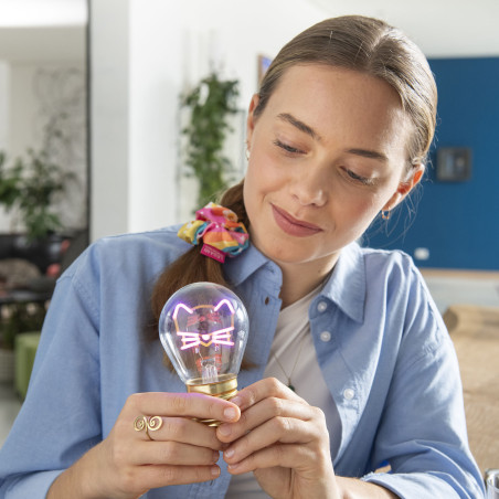 Ampoule Bulb Fiction Legami CLB00 – lumière douce, décoration originale et design créatif qui illuminent chaque intérieur