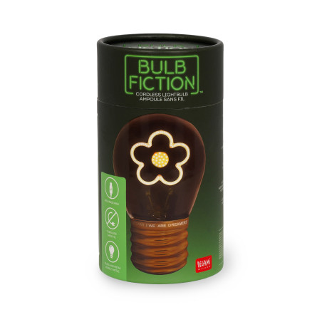 Ampoule Bulb Fiction Legami CLB00 – lumière douce, décoration originale et design créatif qui illuminent chaque intérieur