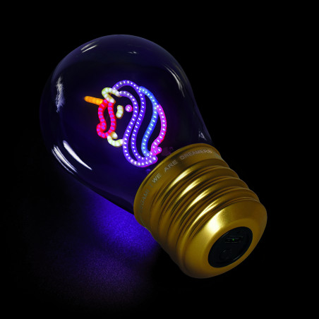 Ampoule Bulb Fiction Legami CLB00 – lumière douce, décoration originale et design créatif qui illuminent chaque intérieur