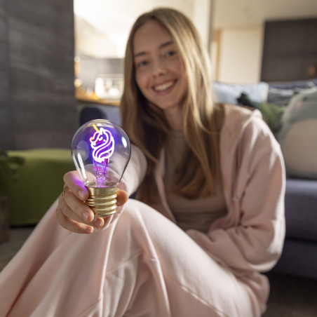 Ampoule Bulb Fiction Legami CLB00 – lumière douce, décoration originale et design créatif qui illuminent chaque intérieur
