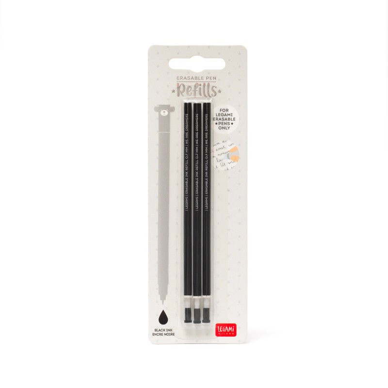 Recharge Refill Legami –  remplacement facile pour prolonger le plaisir de vos stylos Erasable et Lovely.
