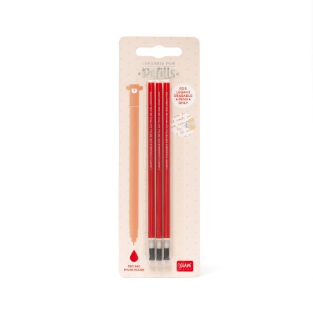 Recharge Refill Legami –  remplacement facile pour prolonger le plaisir de vos stylos Erasable et Lovely.