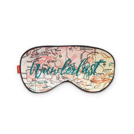 Masque de Voyage Nap Queen Legami  – confort absolu et sommeil réparateur pour voyager avec style.