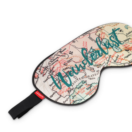 Masque de Voyage Nap Queen Legami  – confort absolu et sommeil réparateur pour voyager avec style.