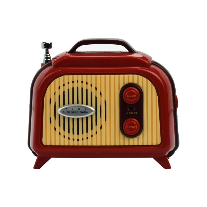 Mini Radio Legami – écoutez vos stations FM préférées avec une radio portable au design rétro, compacte, et élégante.