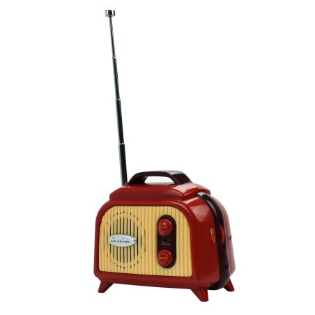 Mini Radio Legami – écoutez vos stations FM préférées avec une radio portable au design rétro, compacte, et élégante.
