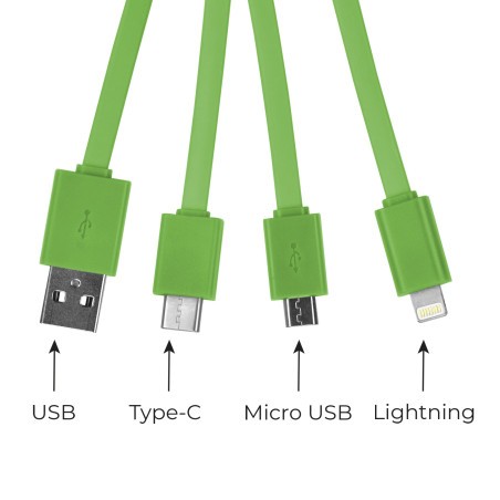 Cable Recharge Avocat Legami – design kawaii et style original pour connecter vos appareils avec une touche de bonne humeur.