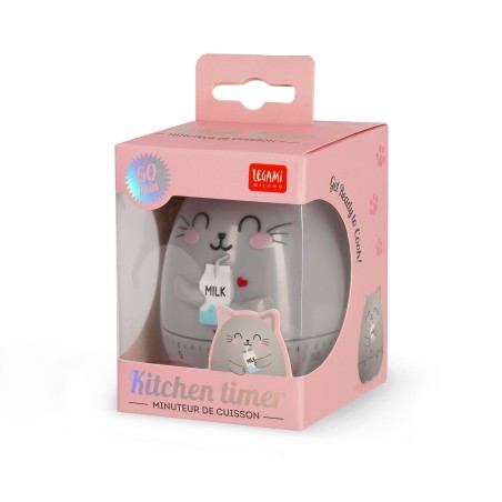 Kitchen Timer Legami – design irrésistiblement craquant et touche de fantaisie pour cuisiner avec style.
