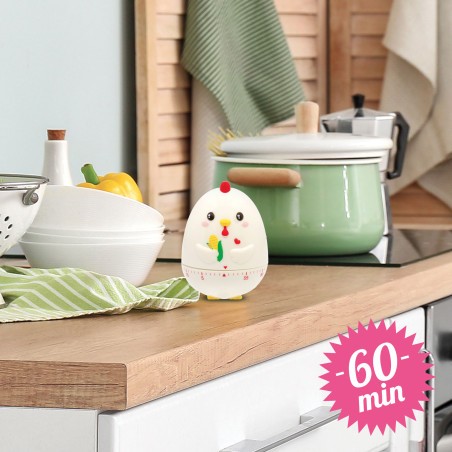 Kitchen Timer Legami – design irrésistiblement craquant et touche de fantaisie pour cuisiner avec style.