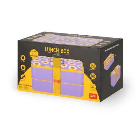 Lunch Box Legami – design plein de fraîcheur et élégance italienne pour déjeuner avec style au quotidien.