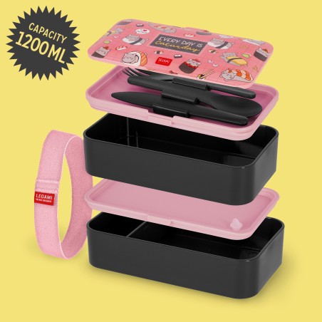 Lunch Box Legami – design plein de fraîcheur et élégance italienne pour déjeuner avec style au quotidien.