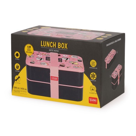 Lunch Box Legami – design plein de fraîcheur et élégance italienne pour déjeuner avec style au quotidien.