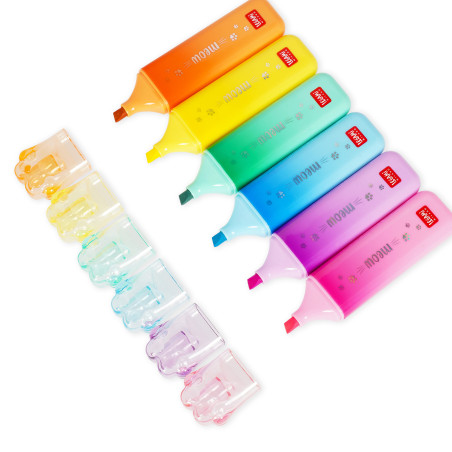 Meow Highlighter Legami – des couleurs éclatantes et tout le savoir-faire Legami pour illuminer chaque prise de notes.