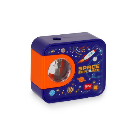 Taille-Crayon Électrique Legami – design original et praticité au quotidien pour des crayons toujours parfaitement taillés