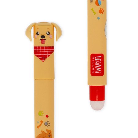 Set de 3 Stylos Gel Effaçables Legami –  personnages Golden + Bulldog pour vous apporter une touche de créativité