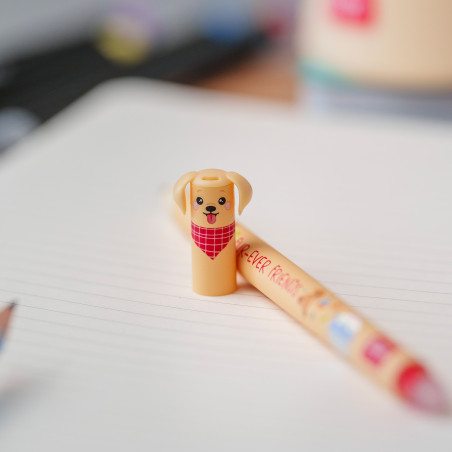 Set de 3 Stylos Gel Effaçables Legami –  personnages Golden + Bulldog pour vous apporter une touche de créativité