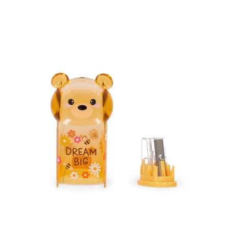 Taille-Crayon avec Réservoir Teddy Bear Legami –  réservoir intégré et design Teddy Bear irrésistiblement craquant