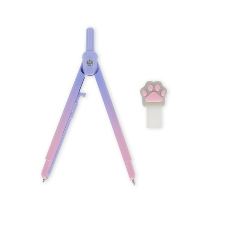 Compas à Mine Kitty Legami – design kawaii et créativité italienne pour donner une touche de fun à chaque tracé.
