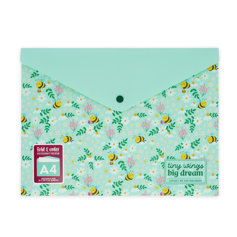 Petit Porte-Document Fold & Order Legami – l'organiseur qui combine rangement , design coloré et créativité