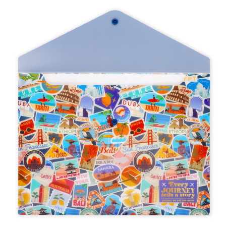 Petit Porte-Document Fold & Order Legami – l'organiseur qui combine rangement , design coloré et créativité