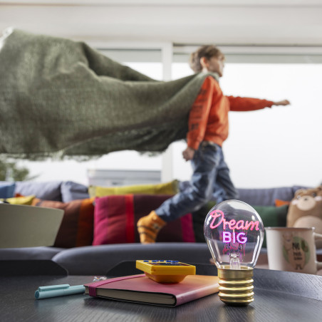 Ampoule Bulb Fiction Dream Big – lumière douce, décoration originale et design créatif qui illuminent chaque intérieur
