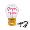Ampoule Bulb Fiction Good Vibes – lumière douce, décoration originale et design créatif qui illuminent chaque intérieur