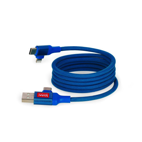 Cable Recharge Magnétique 4 en 1 Legami – recharge universelle, et design élégant pour tous vos appareils au quotidien.