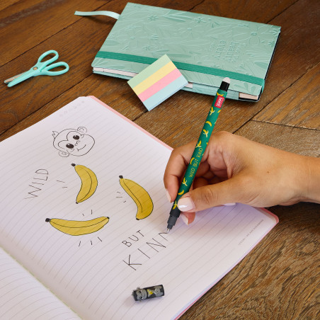 Stylo Erasable Legami Gorille Effacable – écriture fluide, correction instantanée et design irrésistiblement ludique