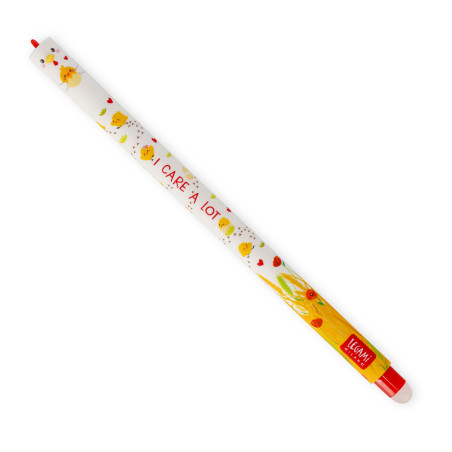 Stylo Erasable Legami Poule – Plume fluide, correction instantanée et design irrésistiblement ludique