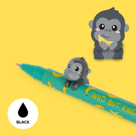 Stylo Lovely Friends Legami Gorilla  – une écriture fluide, un compagnon attachant et une touche de bonne humeur à chaque mot