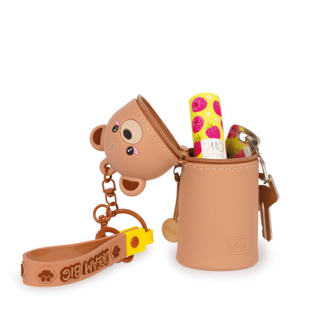 Trousse Mini Kawaii - Teddy Bear | Le Porte Clef super pratique signé Legami